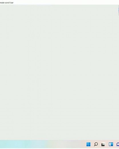 Create Scroll Bar Code In Java In Eclipse #java #androidstudio #shorts #short