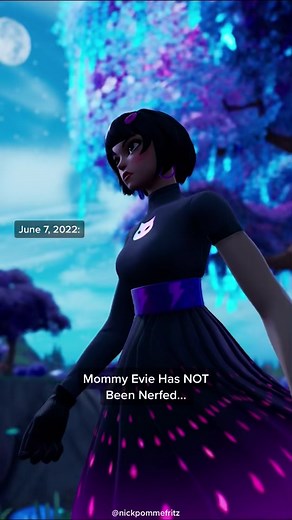 😈 #fyp #fortnite #mommy #evie #nerf