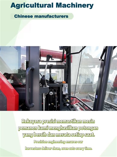 Still harvesting by hand? A single rice harvester cuts, threshes and loads in one go, boosting efficiency severalfold!#combineharvesterinventor #combineharvesterinvention #agriculturalmachinery #agriculturemachine #factory