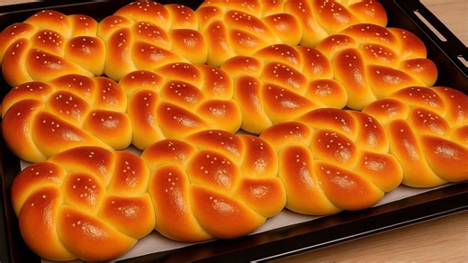 Soft and fluffy bread with just four ingredients