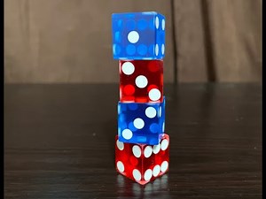 How to stack dice with a cup --- dice stack
