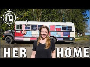Skoolie Conversion: Young Woman Defies Normality to Live in a Bus