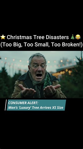 ⭐ Britain Reacts to Christmas Tree Disasters 🎄😂 (Too Big, Too Small, Too Broken!) #comedy #funny