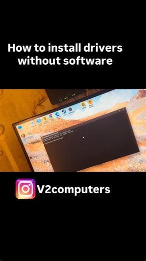 V2_computers on Instagram: "How to install all driver without software #Tech #updates #pctricks #laptops #trendingaudio"