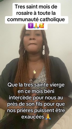 Mois beni d’octobre mois de rosaire de priere de méditation du chapelet des mystères de la passion du christ. Que ce mois nous apporte bénédiction accomplissement et renforce notre foi en Dieu le pere le fils et l’esprit saint🙏 @fely kaly @Catholique_Senegal🇸🇳_221 @Catholique KTO @Daniel Séraphin #priere #benediction #mois #octobre #rosaire #chretienne #catholique #jeunechretien #senegal #mondeentier