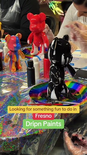 Create Unique Drip Art at Dripn Paints in Fresno