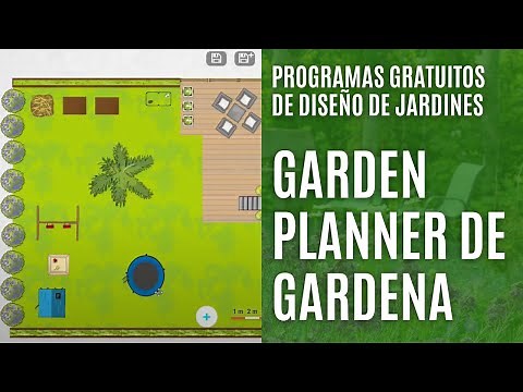 Programas gratuitos de diseño de jardines: Garden Planner de Gardena