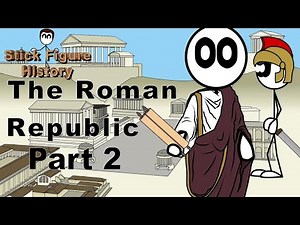 Julius Caesar Ep. 3 - The Roman Republic Part 2 - An Animated History Lesson - Stick Figure History