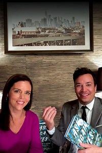 Tonight Show Summer Reads 2019 winner Mary Beth Keane joins me backstage to answer fan submitted questions! | Jimmy Fallon