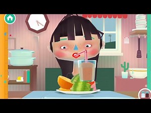 Toca Boca Jr Kitchen 2 Girls Favorite Juice - Gameplay Part 20 (iOS Android)