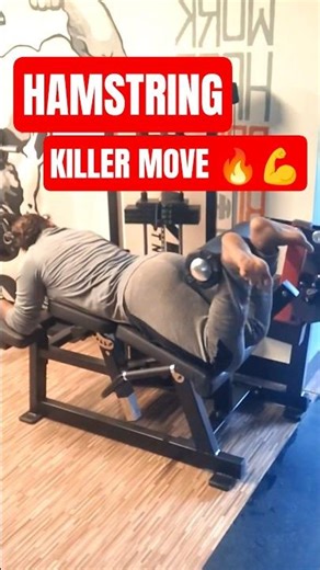 LYING LEG CURL (HAMSTRING) – PERFECT FORM | BEST LEG WORKOUT 🔥 #HamstringWorkout #LegDay #LegCurl