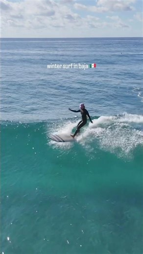 冬のバハカリフォルニアでchllサーフセッション！ #サーフトリップ #メキシコ #サーフィン女子