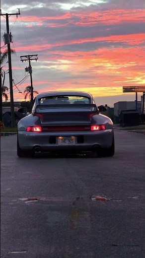 Porsche Twin Turbo acceleration #porsche #porsche911 #porsche993