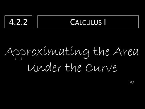 Calculus I - 4.2.2 Approximating the Area Under a Curve