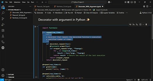 Create Your Own Python Decorator | Repeat Functions Like a Pro