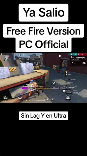 Free Fire Version PC Oficial - Descarga sin Emulador