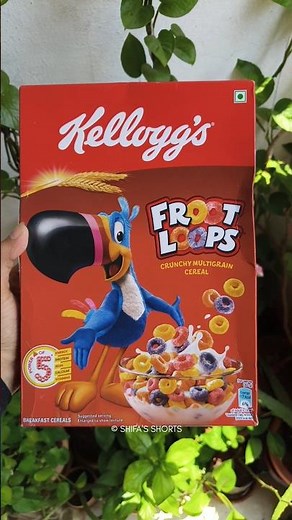 🌈 Kellogg’s Froot Loops | Colorful, Crunchy & Super Fun Breakfast 🥣| #frootloops #shorts #fyp #viral