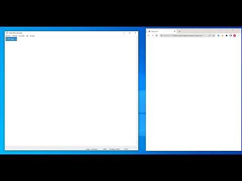How to create HTML code in Notepad (2023) 🚀