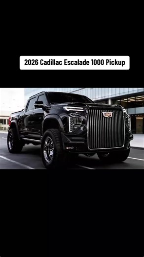 2026 Cadillac Escalade 1000 Picku