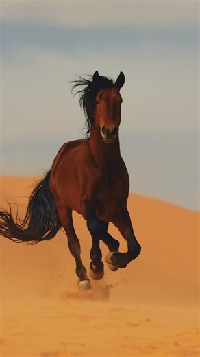 Cappadocia Photographer Selim Sendal | His spirit was written in sand, his power carved by wind 💨 He ran not to escape, but because wildness is a language of its own🔥 The dunes... | Instagram