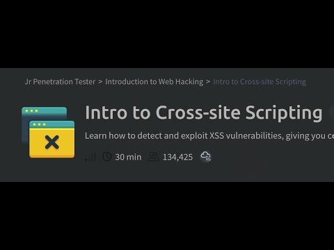 2026 TryHackMe Intro to Cross-Site Scripting Walkthrough