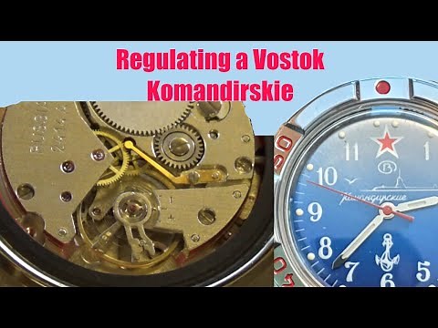 Regulating a Vostok Komandirskie