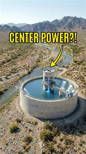 Power From the Center?! ⚡😳 Circular Dam Explained