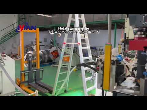 Yanman hinge high speed stamping die #precisionmold #manufacturing