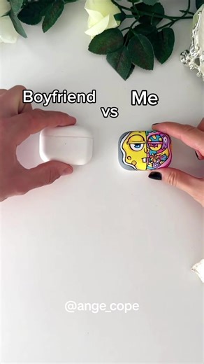 Ange vs Ilya: Customizing AirPods Challenge!