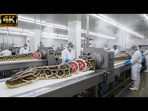 Inside the World’s Most Extreme Snake Meat Factory (Full Process)