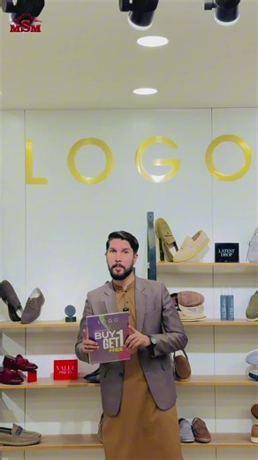 Ramzan Special: Buy 1 Get 1 FREE Logo Shoes Sale!