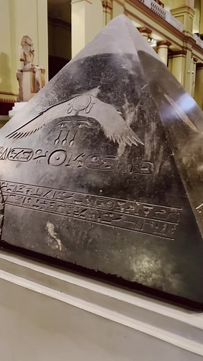 The Benben stone black pyramid, it's not made of anything from planet earth | Sam Mayfair