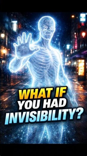 👻💀 What If You Had the Power of Invisibility? | Skeleton AI Superpower Short ✨ #skeletonai