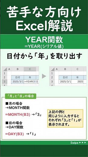 【Excel | Top 5 Date & Time Functions】Managing Dates in Excel...👉 Want to auto-display today's dat...
