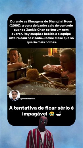 Jackie Chan Sentiu Algo Estranho no Set 😳 | Shanghai Noon (2000)