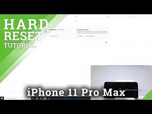 How to Hard Reset iPhone 11 Pro Max - Remove Password in iPhone 11