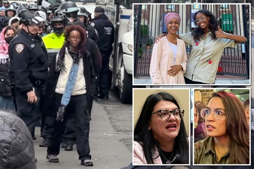 AOC, Rashida Tlaib call out arrest of ‘Squad’ member Ilhan Omar’s daughter at Columbia anti-Israel protest: ‘appalling’