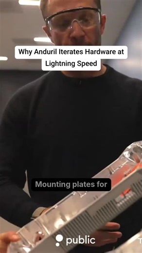 Quality Conversations on Instagram: "when you're literally cutting drone frames from solid metal blocks bc iteration speed > efficiency 💀 anduril really said "we'll be wasteful now to move fast, optimize for mass production later" and honestly? that's such a vibe. the CNC approach costs more but lets them test-fly-tweak-repeat in days instead of months. meanwhile casting would be cheaper long-term but takes forever to set up the tooling. classic startup energy: move fast, figure out the "right