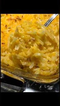 Hashbrown casserole. Cracker Barrel Copycat recipe #recipe #food