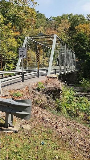 1844 Grist Mill & 1893 Iron Bridge in Fredericktown, OH
