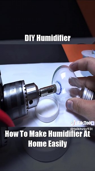 DIY humidifier - How to make hunidifier at home easily #diyhumidifier #mistmaker #ultrasonicmistmaker #homemadehumidifier #humidifier #diyfogmachine #ultrasonic #science #diy #skillmake #scienceprojects