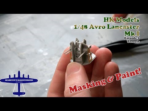 Taking Out Tirpitz, 1/48 HKM Avro Lancaster Mk I Build Episode 3