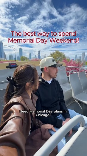 See Chicago’s iconic sights this Memorial Day Weekend with Big Bus Tours! 🏙️🚌 #Chicago #CityTour #BigBusTours | Big Bus Tours