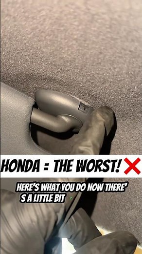 How to EASILY remove honda/acura sunvisors! TLX, CRZ, Civic, RDX