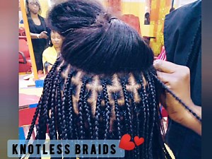 Knotless Braids Ts trending get yours Get awesome Braid styles at...