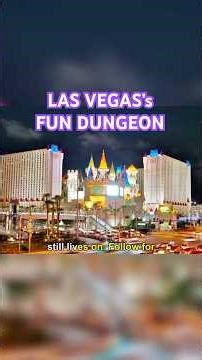 Las Vegas's 90s "Fun Dungeon" 🏰🕹️ #excalibur #history #lasvegas #themeparks #90snostalgia