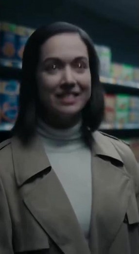 Woman Turns Into a Monster in the Supermarket — Shocking Horror Scene | Horror Alien Transformation