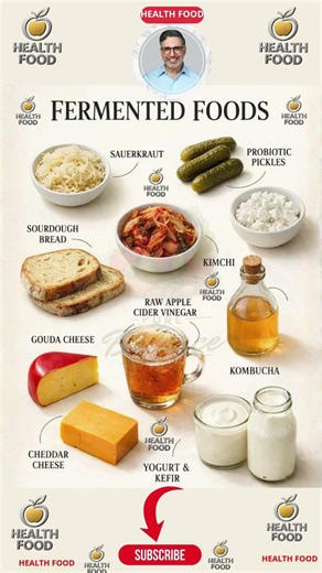 Top Fermented Foods List: Probiotics 101 #FermentedFoods #GutHealth #Probiotics #HealthyEating