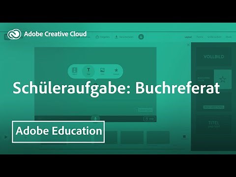 Digitale Buchreferate mit Adobe Spark | Adobe DE