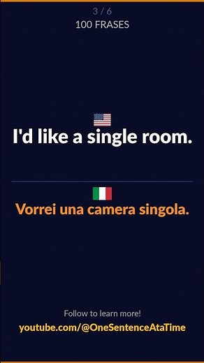 100 Phrases in Italian | English → Italian | Learn Italian
